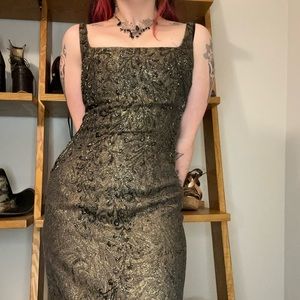 Stunning Beaded Elegant Whimsygoth Prom / Formal Gown